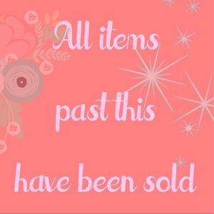 Thank you ALL for your purchases! 💕💕